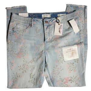 NWT Jessica Simpson Kiss Me Super Skinny Light Wash Stretch Denim Jeans Size 31